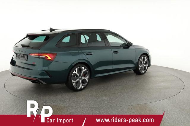 Skoda Octavia Combi RS 2.0 TSI DSG, Sonderlackierung, Pano, AHK, 19 Zoll, Canton, el. Klappe, Navi, Matrix, sofort 