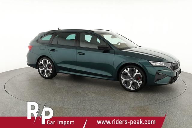 Skoda Octavia Combi RS 2.0 TSI DSG, Sonderlackierung, Pano, AHK, 19 Zoll, Canton, el. Klappe, Navi, Matrix, sofort 