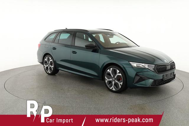 Skoda Octavia Combi RS 2.0 TSI DSG, Sonderlackierung, Pano, AHK, 19 Zoll, Canton, el. Klappe, Navi, Matrix, sofort 