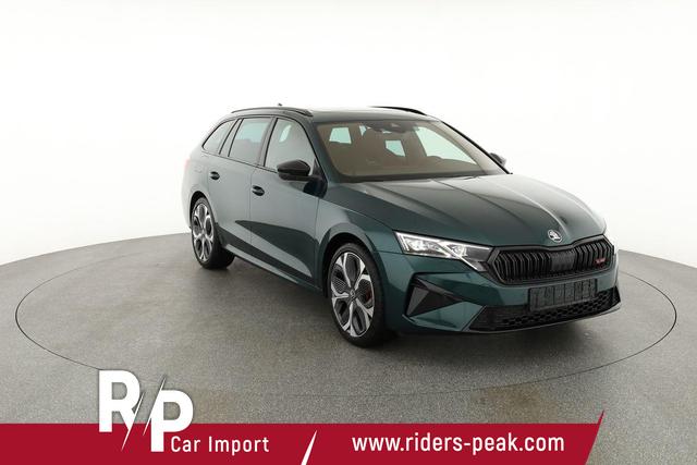 Skoda Octavia Combi RS 2.0 TSI DSG, Sonderlackierung, Pano, AHK, 19 Zoll, Canton, el. Klappe, Navi, Matrix, sofort 