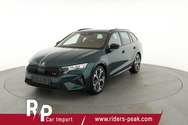 Skoda Octavia Combi RS 2.0 TSI DSG, Sonderlackierung, Pano, AHK, 19 Zoll, Canton, el. Klappe, Navi, Matrix, sofort 