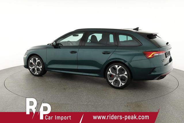 Skoda Octavia Combi RS 2.0 TSI DSG, Sonderlackierung, Pano, AHK, 19 Zoll, Canton, el. Klappe, Navi, Matrix, sofort 