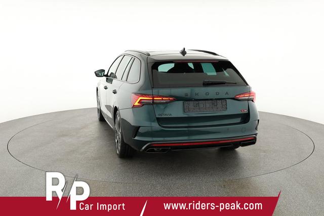 Skoda Octavia Combi RS 2.0 TSI DSG, Sonderlackierung, Pano, AHK, 19 Zoll, Canton, el. Klappe, Navi, Matrix, sofort 