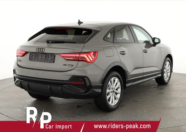 Audi Q3 Sportback 45 TFSI quattro S line qu S-LINE, AHK, Optik schwarz, Navi, Kamera, el. Klappe 