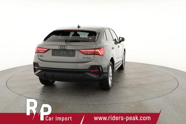 Audi Q3 Sportback 45 TFSI quattro S line qu S-LINE, AHK, Optik schwarz, Navi, Kamera, el. Klappe 