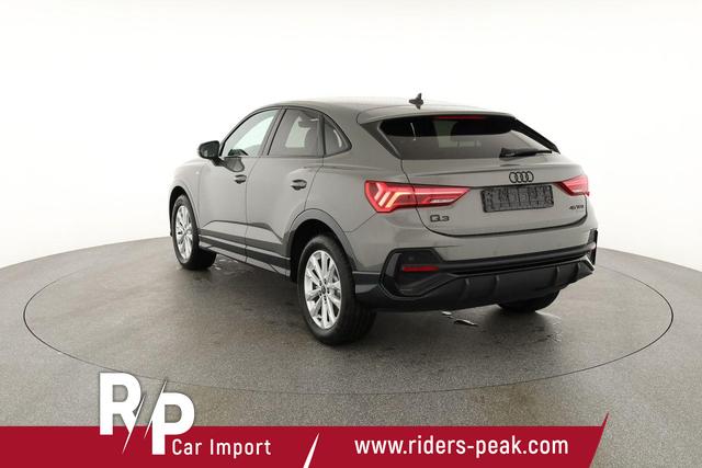 Audi Q3 Sportback 45 TFSI quattro S line qu S-LINE, AHK, Optik schwarz, Navi, Kamera, el. Klappe 