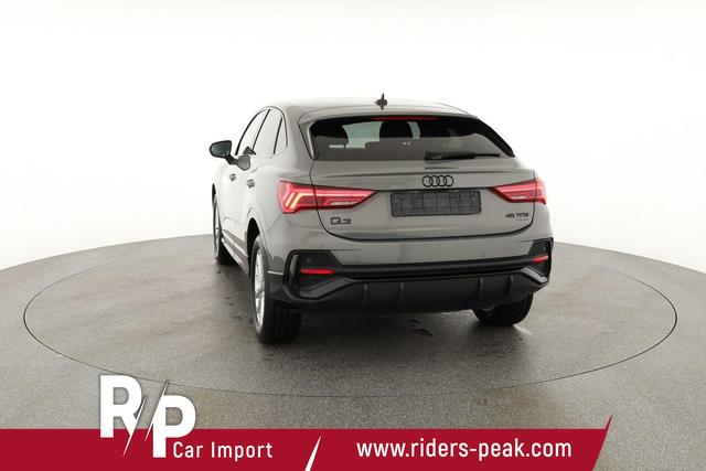 Audi Q3 Sportback 45 TFSI quattro S line qu S-LINE, AHK, Optik schwarz, Navi, Kamera, el. Klappe 