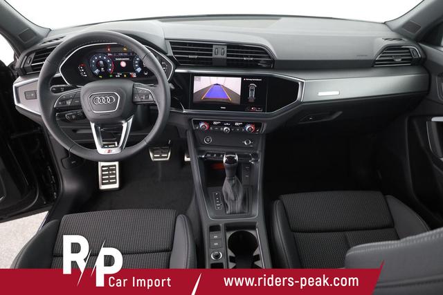 Audi Q3 Sportback 45 TFSI quattro S line qu S-LINE, AHK, Optik schwarz, Navi, Kamera, el. Klappe, 4-J. Garantie 