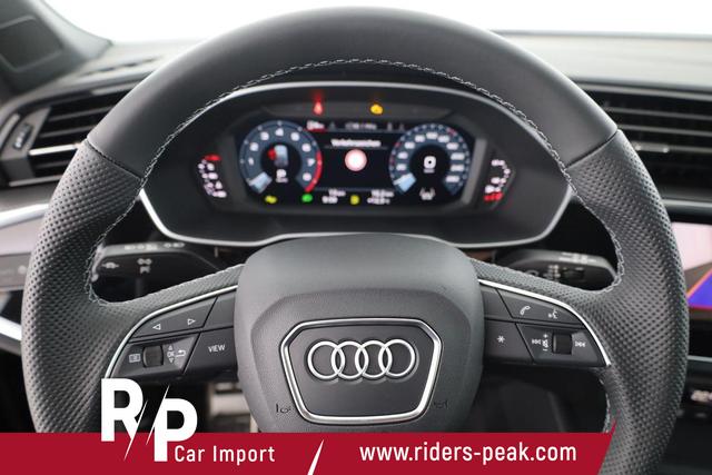 Audi Q3 Sportback 45 TFSI quattro S line qu S-LINE, AHK, Optik schwarz, Navi, Kamera, el. Klappe, 4-J. Garantie 