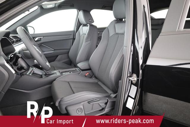 Audi Q3 Sportback 45 TFSI quattro S line qu S-LINE, AHK, Optik schwarz, Navi, Kamera, el. Klappe, 4-J. Garantie 