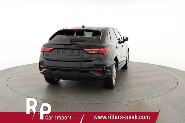 Audi Q3 Sportback 45 TFSI quattro S line qu S-LINE, AHK, Optik schwarz, Navi, Kamera, el. Klappe, 4-J. Garantie 