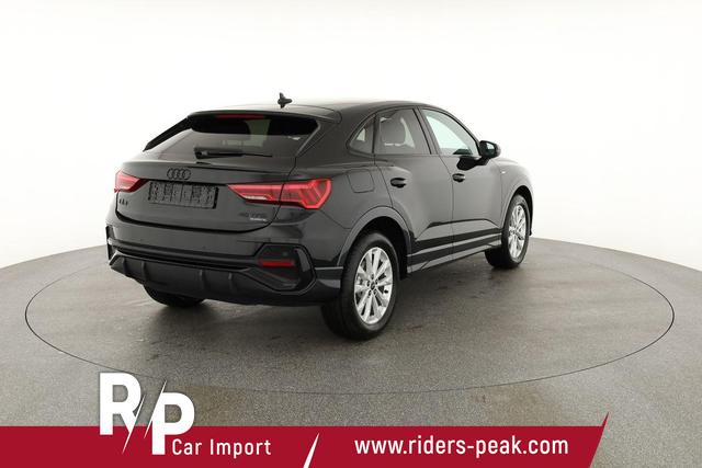 Audi Q3 Sportback 45 TFSI quattro S line qu S-LINE, AHK, Optik schwarz, Navi, Kamera, el. Klappe, 4-J. Garantie 