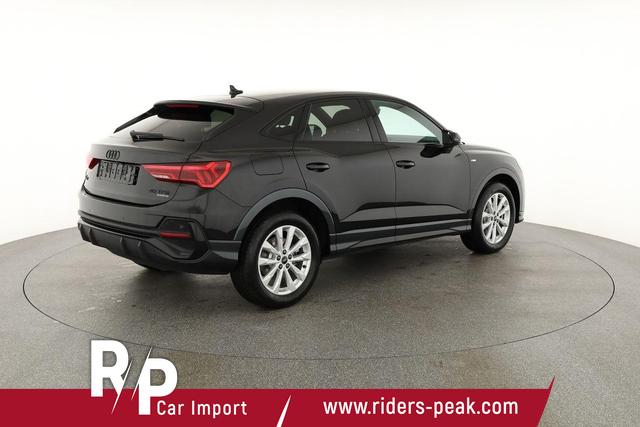 Audi Q3 Sportback 45 TFSI quattro S line qu S-LINE, AHK, Optik schwarz, Navi, Kamera, el. Klappe, 4-J. Garantie 