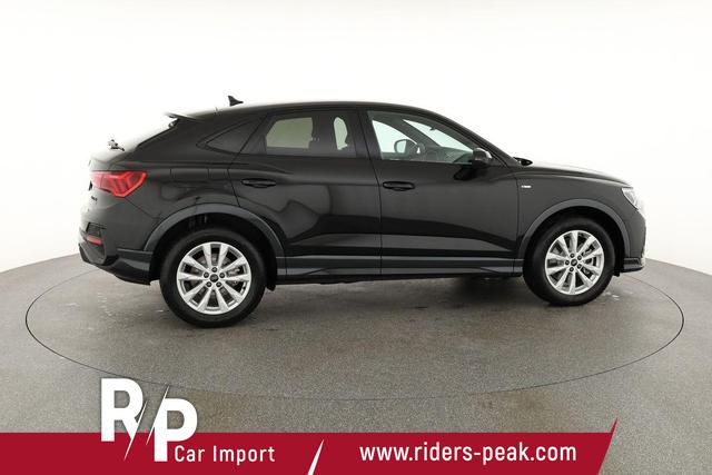 Audi Q3 Sportback 45 TFSI quattro S line qu S-LINE, AHK, Optik schwarz, Navi, Kamera, el. Klappe, 4-J. Garantie 