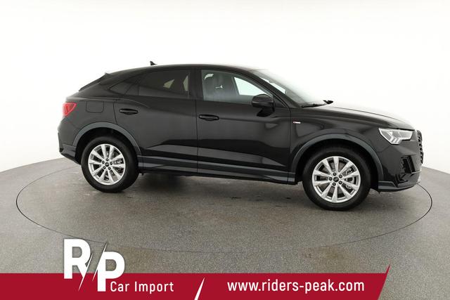 Audi Q3 Sportback 45 TFSI quattro S line qu S-LINE, AHK, Optik schwarz, Navi, Kamera, el. Klappe, 4-J. Garantie 