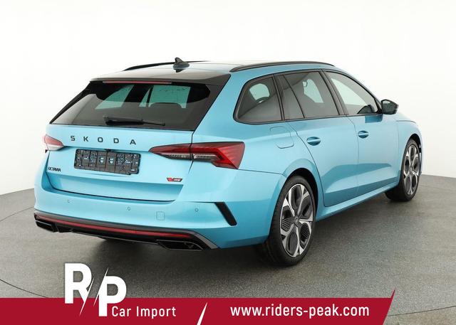 Skoda Octavia Combi RS 2.0 TSI DSG, Sonderlackierung, Pano, AHK, 19 Zoll, Canton, el. Klappe, Navi, Matrix, sofort 