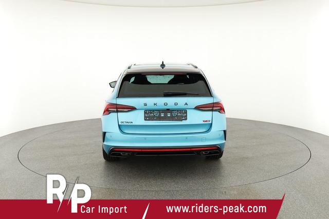 Skoda Octavia Combi RS 2.0 TSI DSG, Sonderlackierung, Pano, AHK, 19 Zoll, Canton, el. Klappe, Navi, Matrix, sofort 