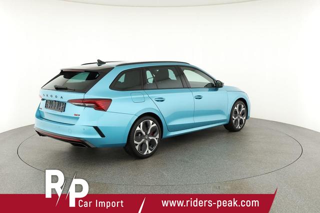 Skoda Octavia Combi RS 2.0 TSI DSG, Sonderlackierung, Pano, AHK, 19 Zoll, Canton, el. Klappe, Navi, Matrix, sofort 