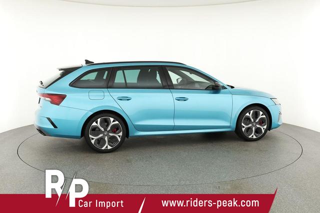Skoda Octavia Combi RS 2.0 TSI DSG, Sonderlackierung, Pano, AHK, 19 Zoll, Canton, el. Klappe, Navi, Matrix, sofort 