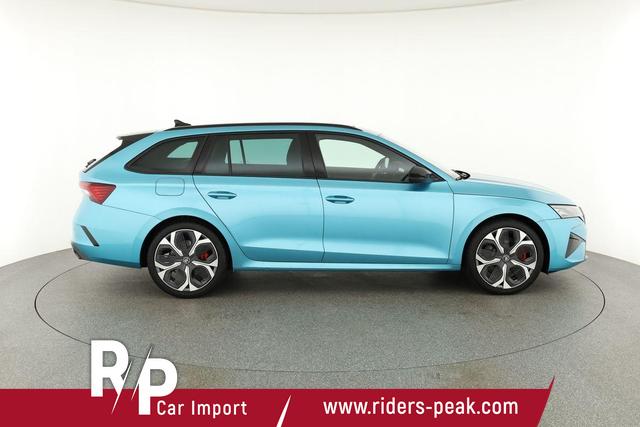 Skoda Octavia Combi RS 2.0 TSI DSG, Sonderlackierung, Pano, AHK, 19 Zoll, Canton, el. Klappe, Navi, Matrix, sofort 