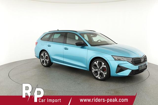Skoda Octavia Combi RS 2.0 TSI DSG, Sonderlackierung, Pano, AHK, 19 Zoll, Canton, el. Klappe, Navi, Matrix, sofort 