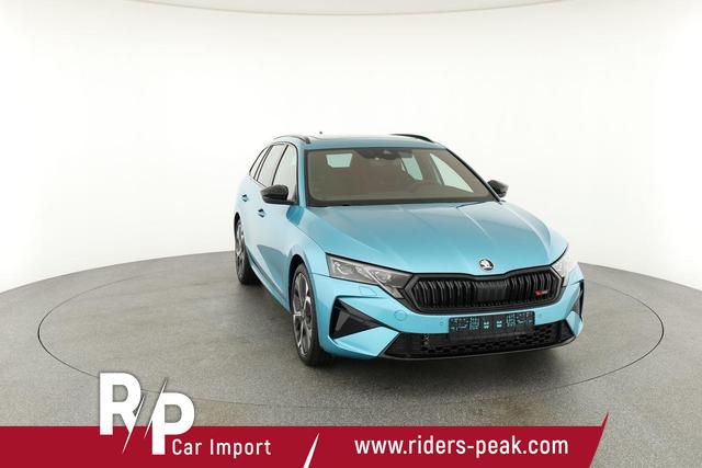 Skoda Octavia Combi RS 2.0 TSI DSG, Sonderlackierung, Pano, AHK, 19 Zoll, Canton, el. Klappe, Navi, Matrix, sofort 
