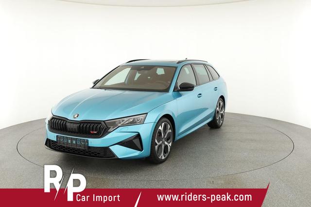 Skoda Octavia Combi RS 2.0 TSI DSG, Sonderlackierung, Pano, AHK, 19 Zoll, Canton, el. Klappe, Navi, Matrix, sofort 