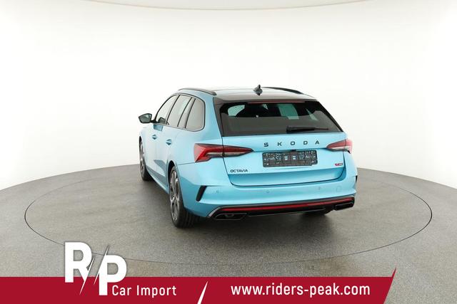 Skoda Octavia Combi RS 2.0 TSI DSG, Sonderlackierung, Pano, AHK, 19 Zoll, Canton, el. Klappe, Navi, Matrix, sofort 