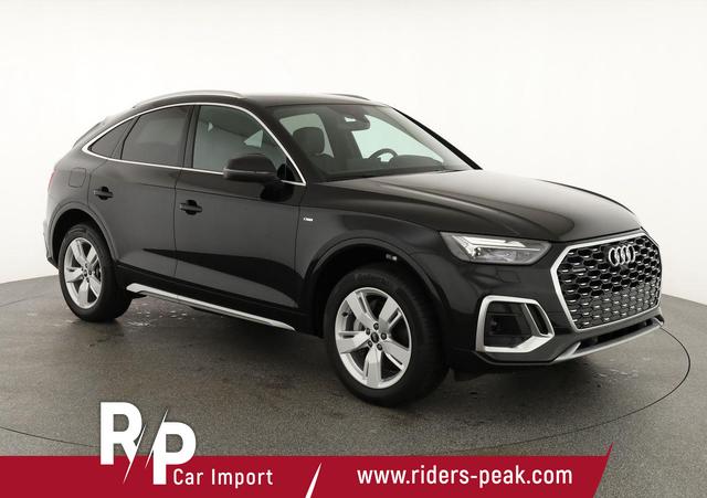 Audi Q5 Sportback - 55 TFSI e quattro S line TFSIe S-LINE, AHK, 19-Zoll, Teilleder