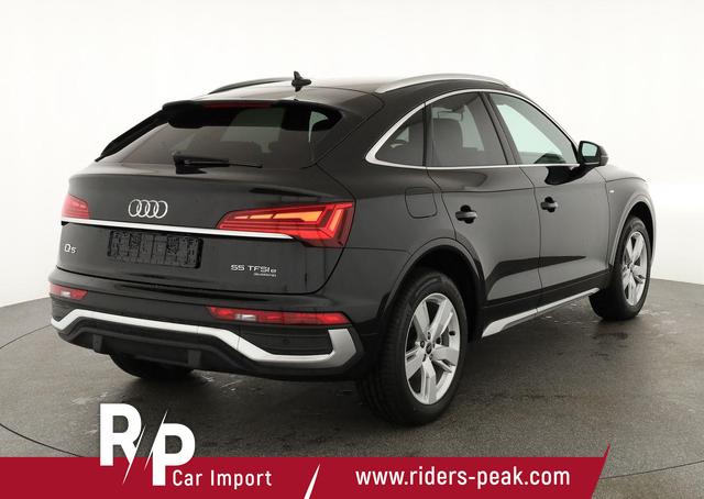 Audi Q5 Sportback 55 TFSI e quattro S line TFSIe S-LINE, AHK, 19-Zoll, Teilleder 