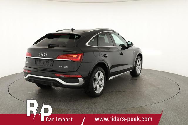 Audi Q5 Sportback 55 TFSI e quattro S line TFSIe S-LINE, AHK, 19-Zoll, Teilleder 