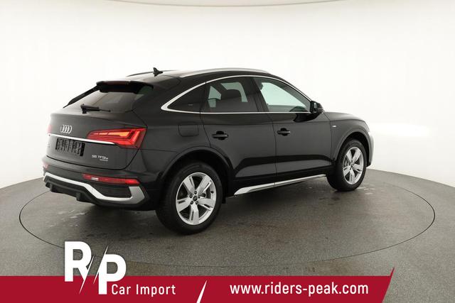Audi Q5 Sportback 55 TFSI e quattro S line TFSIe S-LINE, AHK, 19-Zoll, Teilleder 