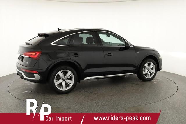 Audi Q5 Sportback 55 TFSI e quattro S line TFSIe S-LINE, AHK, 19-Zoll, Teilleder 