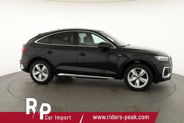 Audi Q5 Sportback 55 TFSI e quattro S line TFSIe S-LINE, AHK, 19-Zoll, Teilleder 