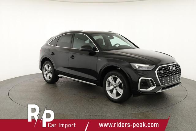 Audi Q5 Sportback 55 TFSI e quattro S line TFSIe S-LINE, AHK, 19-Zoll, Teilleder 