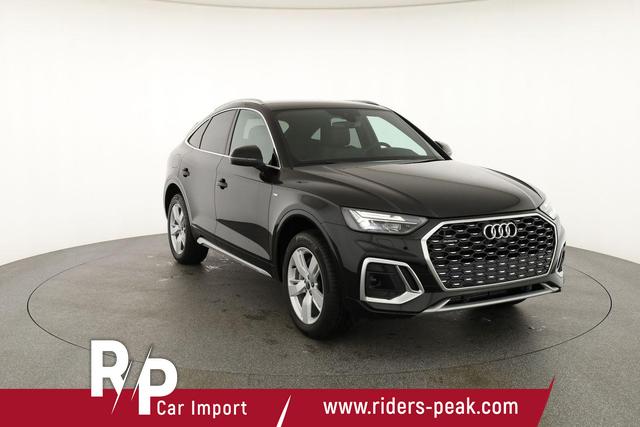Audi Q5 Sportback 55 TFSI e quattro S line TFSIe S-LINE, AHK, 19-Zoll, Teilleder 