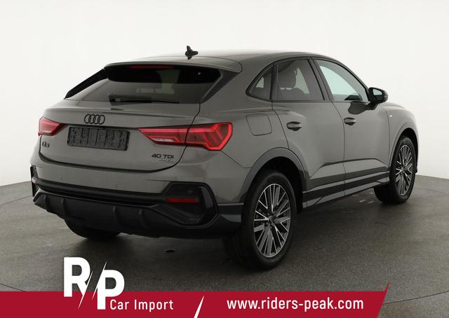 Audi Q3 Sportback 40 TDI quattro S line qu S-LINE, AHK, 19-Zoll, Optik schwarz, Navi, Kamera, el. Klappe 