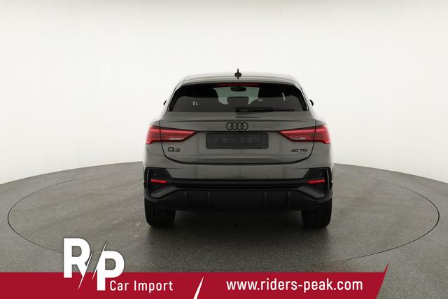 Audi Q3 Sportback 40 TDI quattro S line qu S-LINE, AHK, 19-Zoll, Optik schwarz, Navi, Kamera, el. Klappe 