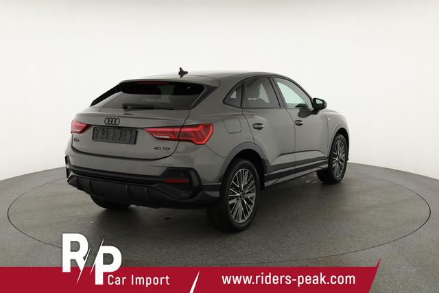 Audi Q3 Sportback 40 TDI quattro S line qu S-LINE, AHK, 19-Zoll, Optik schwarz, Navi, Kamera, el. Klappe 