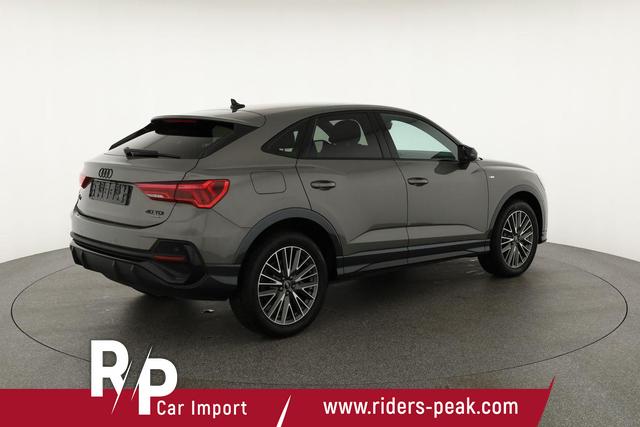 Audi Q3 Sportback 40 TDI quattro S line qu S-LINE, AHK, 19-Zoll, Optik schwarz, Navi, Kamera, el. Klappe 