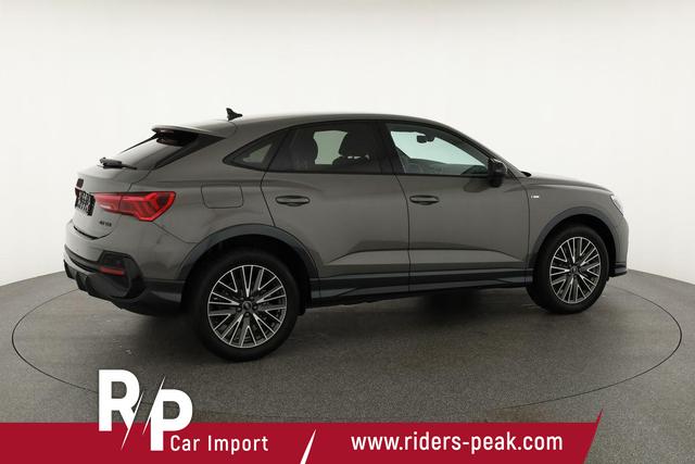 Audi Q3 Sportback 40 TDI quattro S line qu S-LINE, AHK, 19-Zoll, Optik schwarz, Navi, Kamera, el. Klappe 
