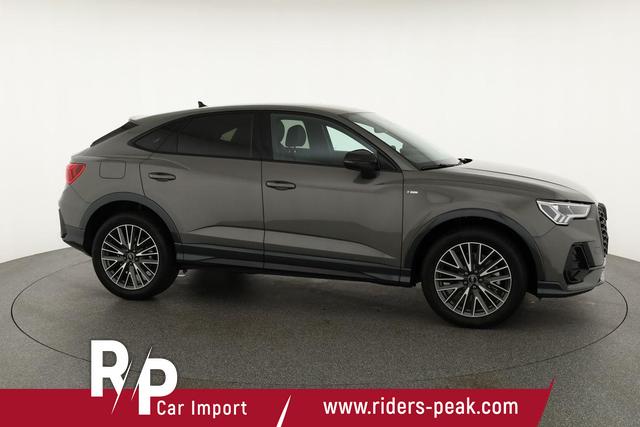 Audi Q3 Sportback 40 TDI quattro S line qu S-LINE, AHK, 19-Zoll, Optik schwarz, Navi, Kamera, el. Klappe 