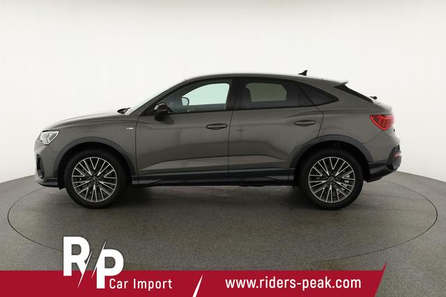 Audi Q3 Sportback 40 TDI quattro S line qu S-LINE, AHK, 19-Zoll, Optik schwarz, Navi, Kamera, el. Klappe 