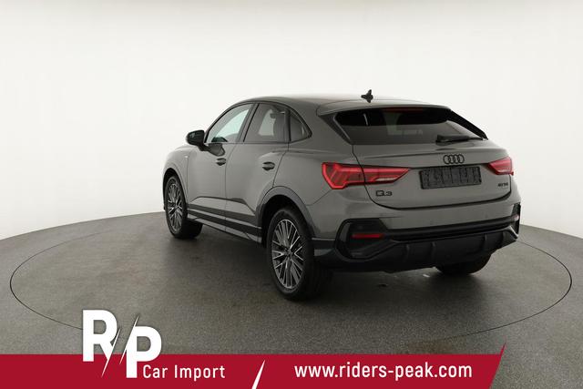 Audi Q3 Sportback 40 TDI quattro S line qu S-LINE, AHK, 19-Zoll, Optik schwarz, Navi, Kamera, el. Klappe 