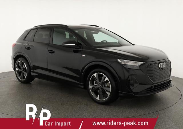 Audi Q4 e-tron - 45 basis quattro S-LINE, Pano, AHK, 20-Zoll, Matrix, Optikpaket schwarz
