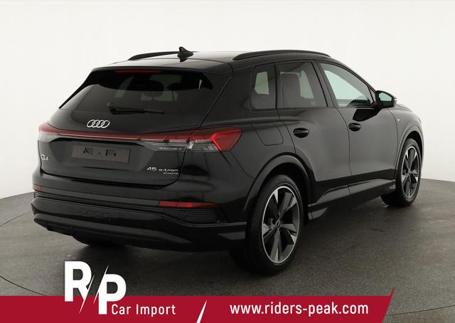 Audi Q4 e-tron 45 basis quattro S-LINE, Pano, AHK, 20-Zoll, Matrix, Optikpaket schwarz 