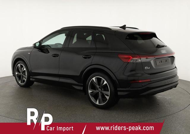 Audi Q4 e-tron 45 basis quattro S-LINE, Pano, AHK, 20-Zoll, Matrix, Optikpaket schwarz 