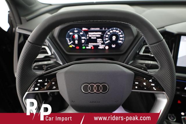 Audi Q4 e-tron 45 basis quattro S-LINE, Pano, AHK, 20-Zoll, Matrix, Optikpaket schwarz 