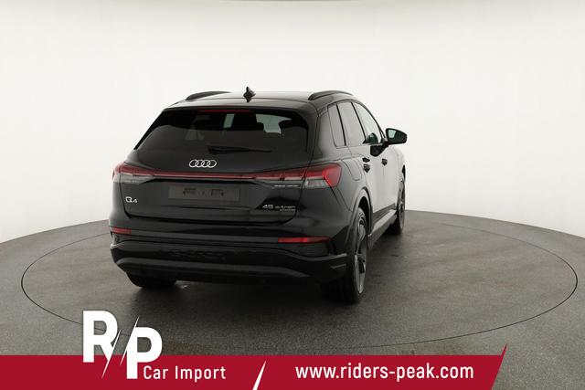 Audi Q4 e-tron 45 basis quattro S-LINE, Pano, AHK, 20-Zoll, Matrix, Optikpaket schwarz 