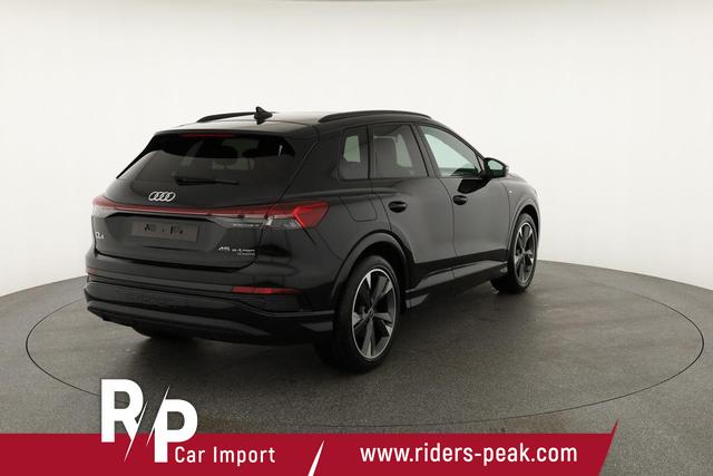Audi Q4 e-tron 45 basis quattro S-LINE, Pano, AHK, 20-Zoll, Matrix, Optikpaket schwarz 